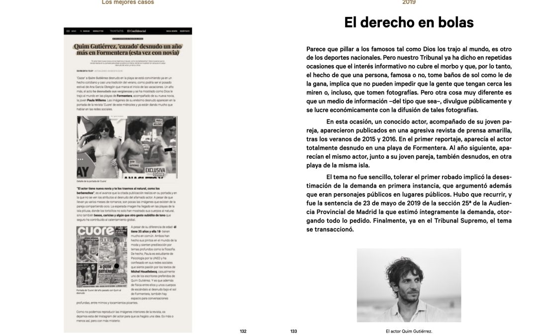 El derecho en bolas